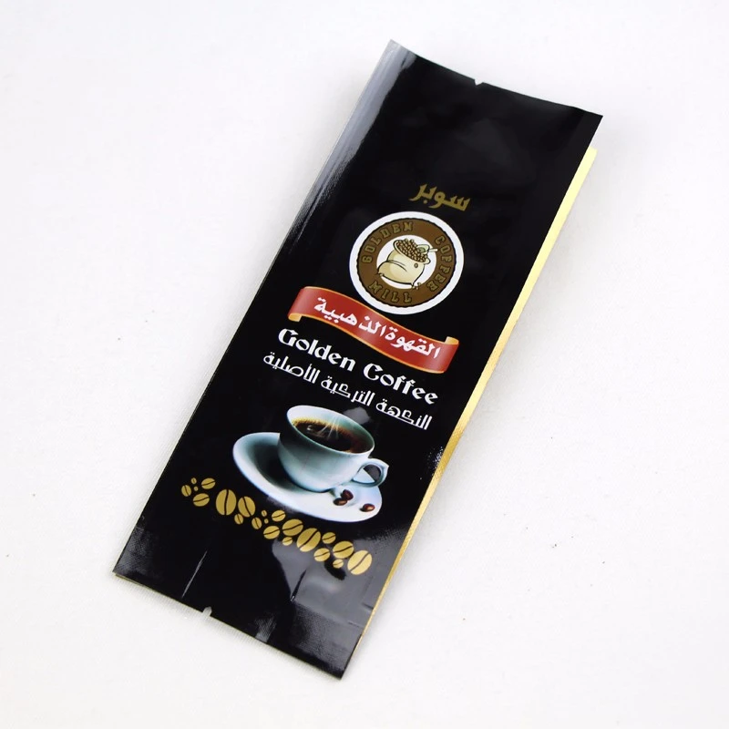 Alyuminiy folga yonboshli qahva sumkasi Aluminum Foil Side Gusset Coffee Bag