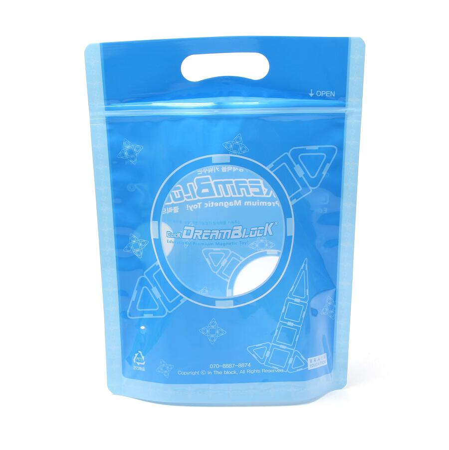 Oyna bilan plastik qopqoq sumkasi Plastic Zipper Bag With Window