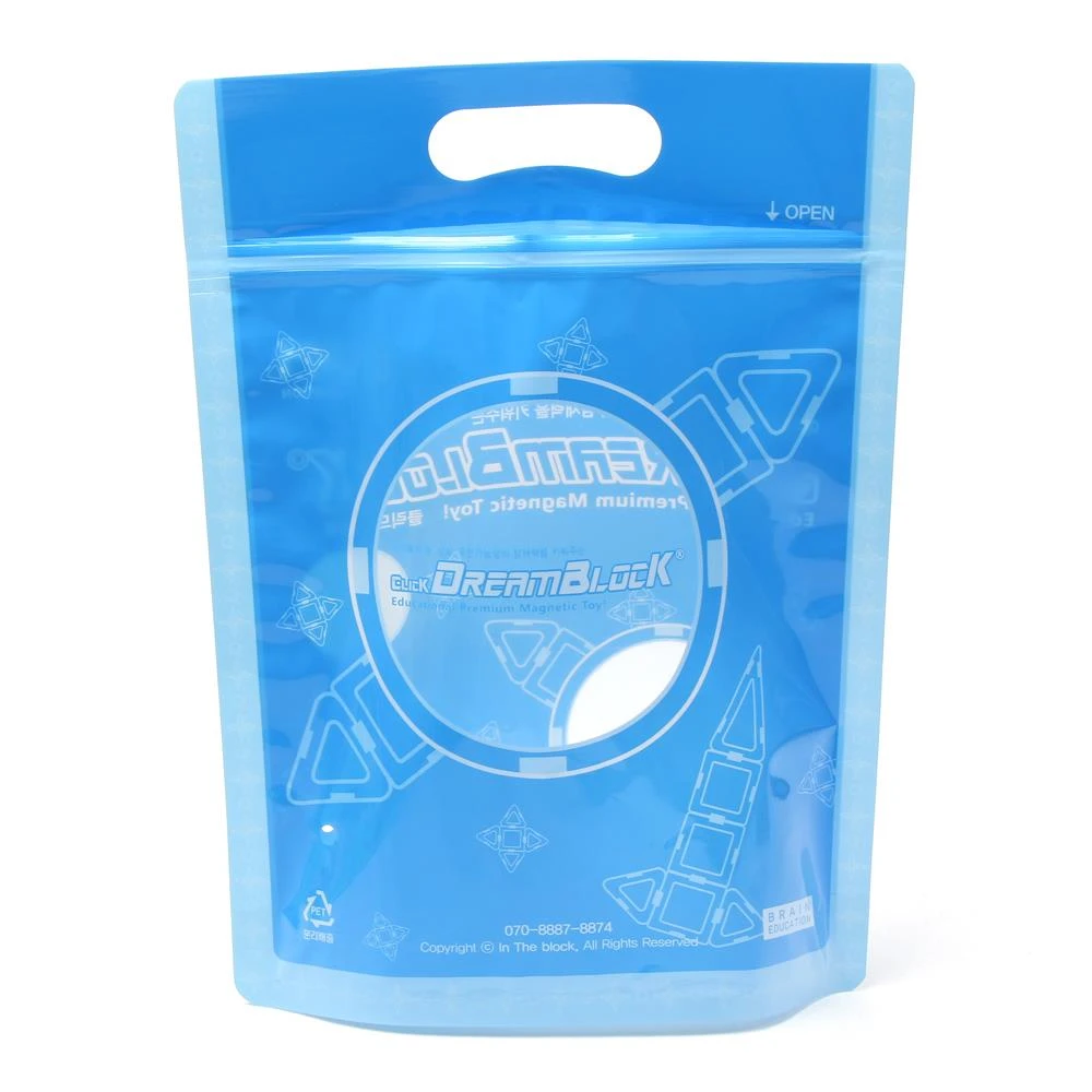 stand up children's toy packaging pouch