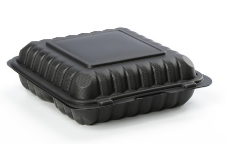 MFPP Black 3 compartment food box