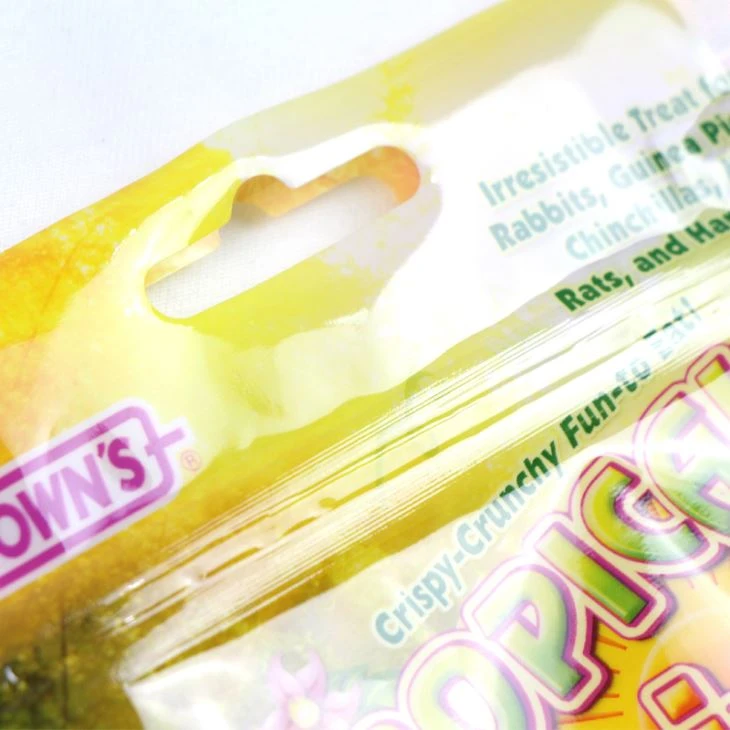 snack candy stand up Plastic bag