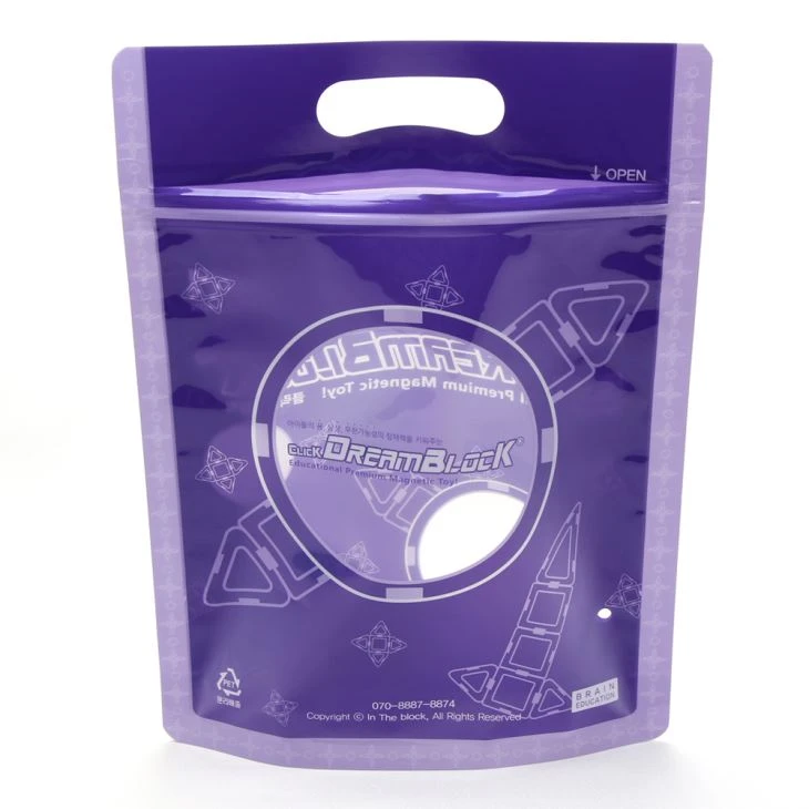 Stand Up Children's Toy Packaging Pouch