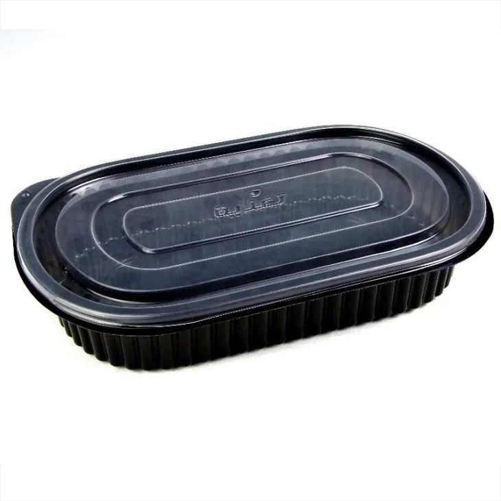 Tayyorlangan CPET oziq-ovqat konteyneri