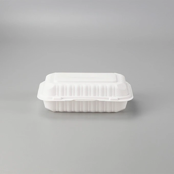 9x6inch Black Microwavable Eco Friendly Disposable Take Out Food Container Deli Plastic BentoLunch Box