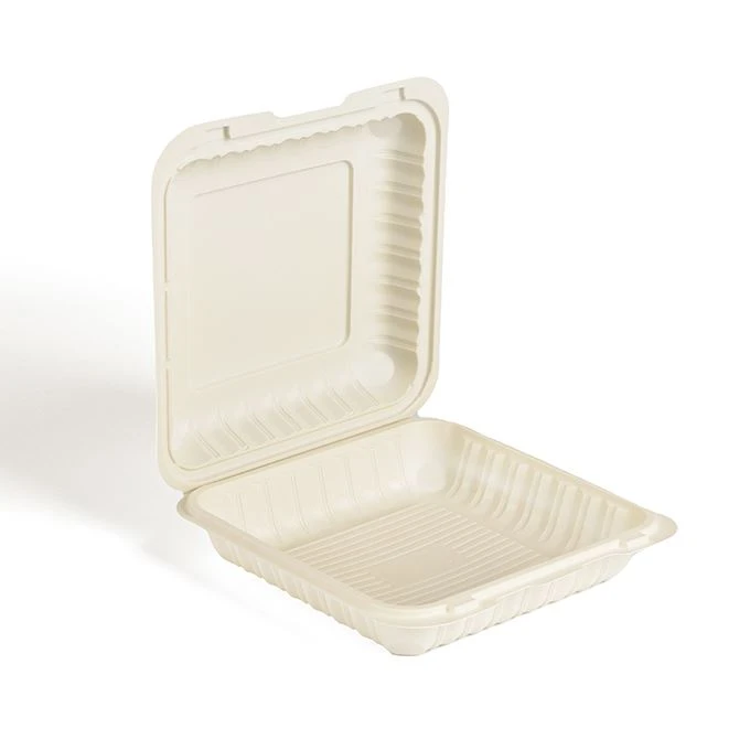 9 dyuymli 3 bo'linmali shaffof ekologik PP plastik BPA bepul bir martalik oli...