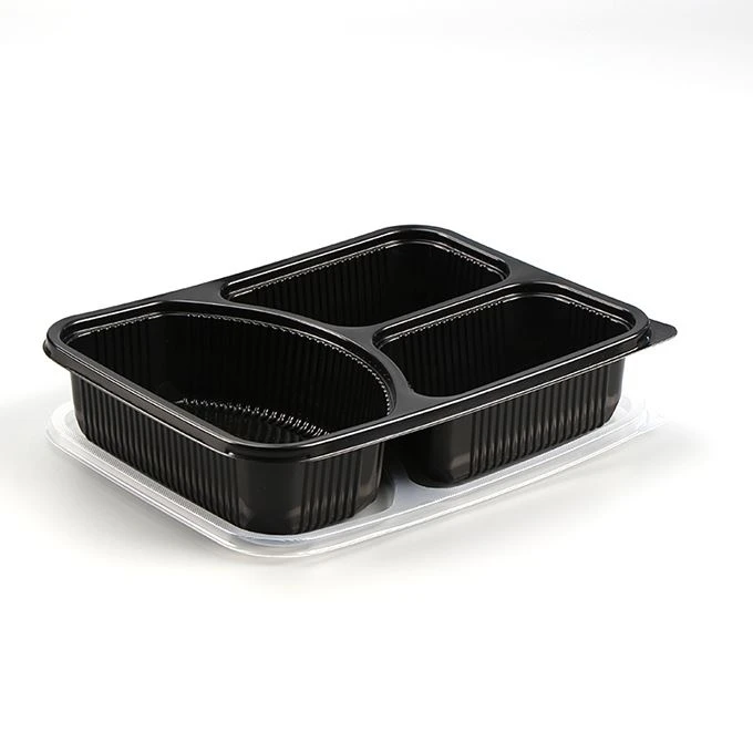 3 ta bo'limli tushlik uchun Bento qutilari