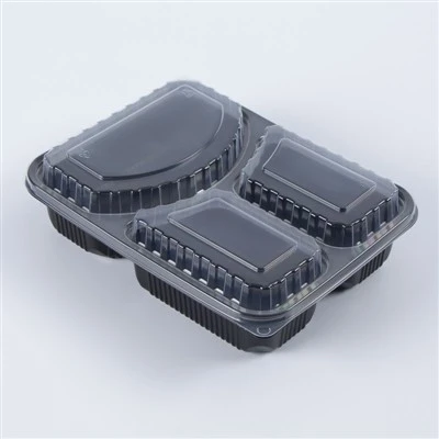 3 ta bo'linmali tushlik uchun Bento qutilari