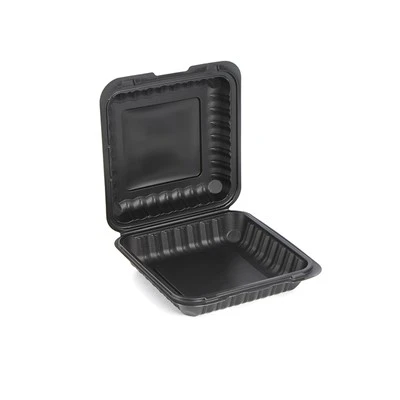9x9 dyuymli menteşali qopqoqli Bento qutisi