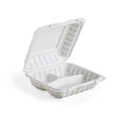 Bir martali ishlatiladigan panjara Bento tushlik qutisi