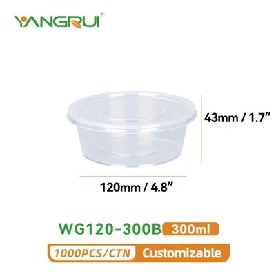 Bir martalik plastik idish 10 oz