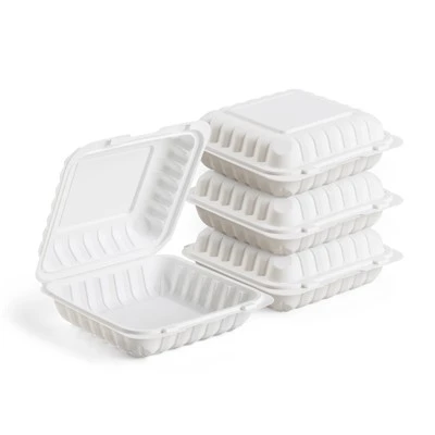 Take Away Box Oziq-ovqat konteyneri Bir martali ishlatiladigan oziq-ovqat qutisi
