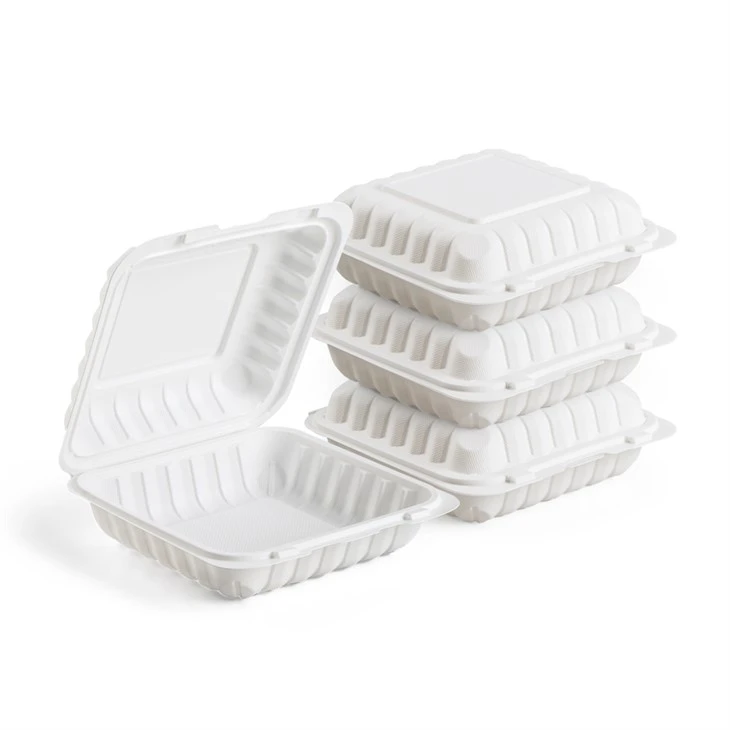 Take Away Box Oziq-ovqat konteyneri Bir martali ishlatiladigan oziq-ovqat qutisi