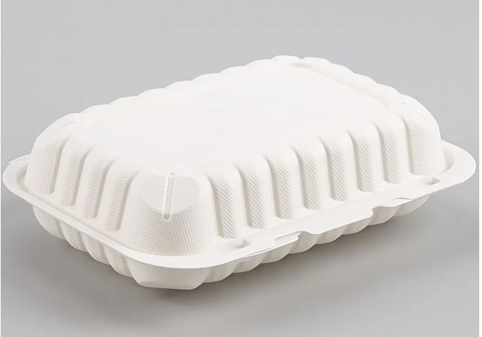 27oz Qopqoqli to'rtburchak oziq-ovqat qutisi