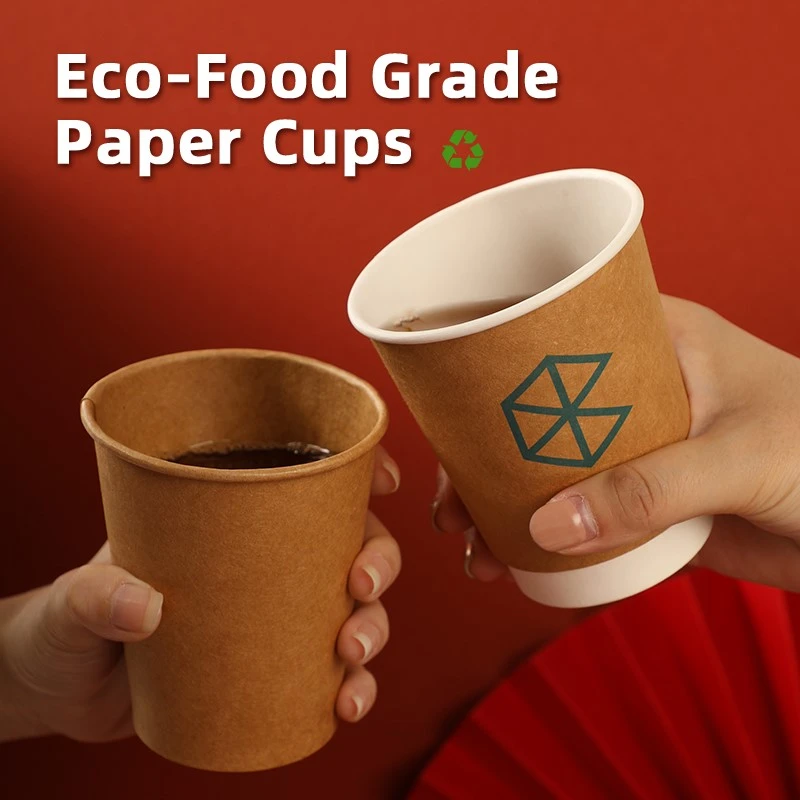 disposable paper coffee cups