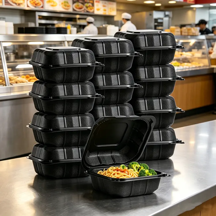 6 inch clamshell food containers