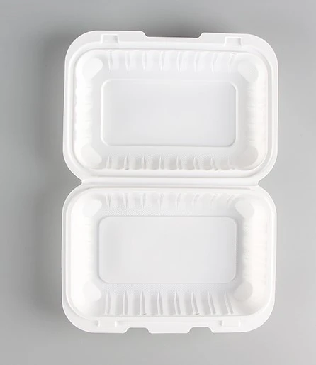 27oz Rectangle food box with lid